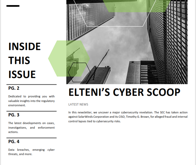 Elteni's 2023 November Newsletter